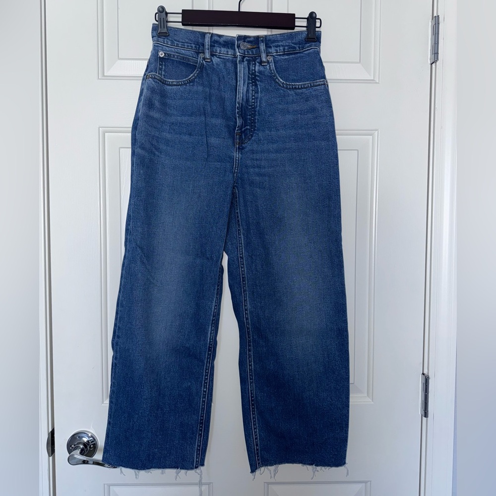 Everlane Way High Jeans in Blue